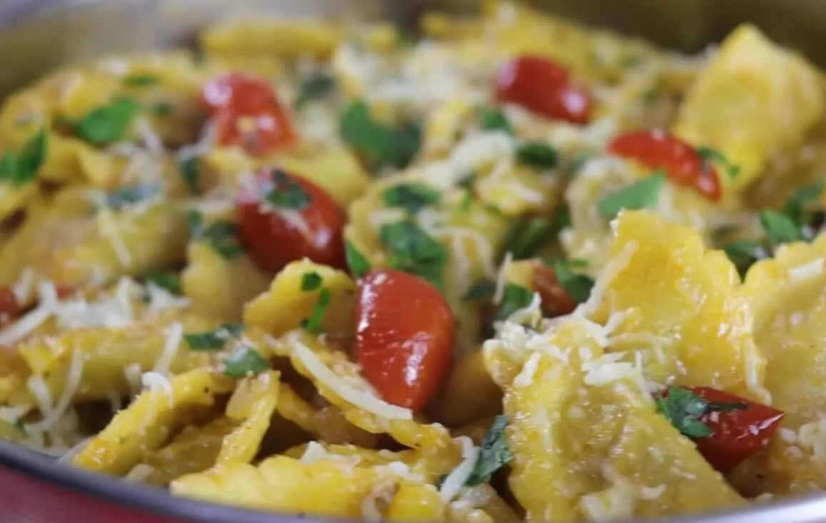 Ravioli especial recheado, pronto em 20 minutos e com sabor incrível de restaurante chique