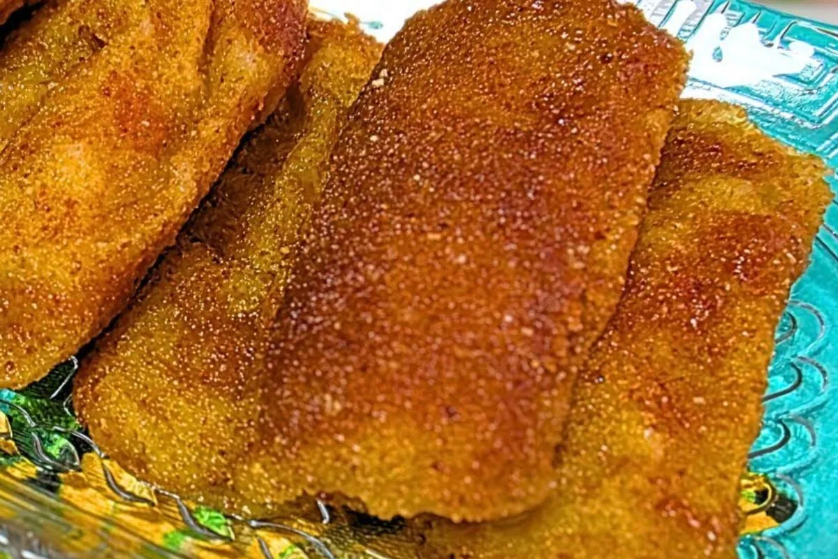 Receita de banana frita descomplicada que fica igual de restaurante
