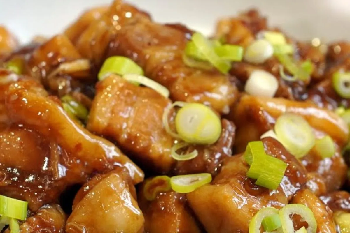 Receita de barriga de porco oriental muito gostosa e um sabor super marcante