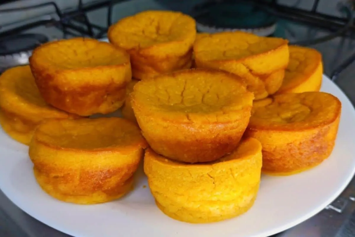 Receita de bolinho de cenoura que não leva leite nem farinha de trigo