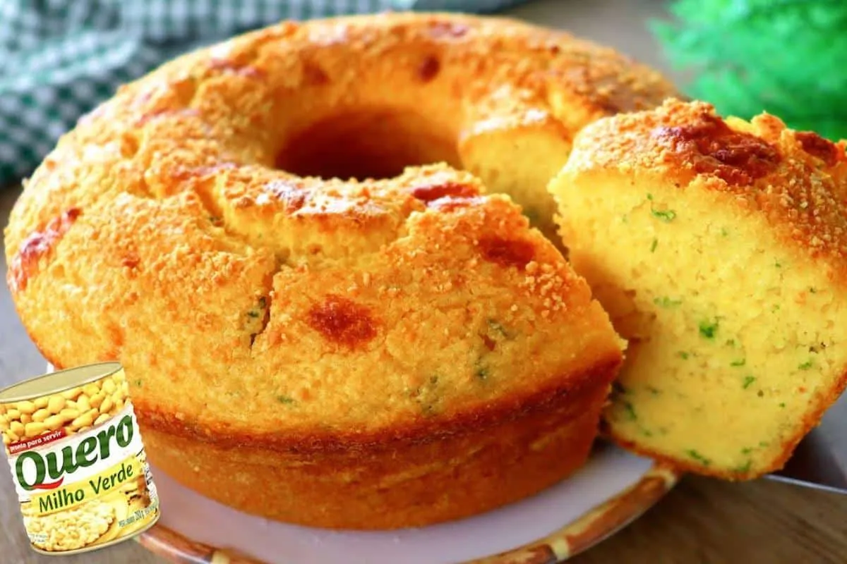 Receita de bolo de milho salgado da roça: ainda dá tempo de fazer para seu café da manhã
