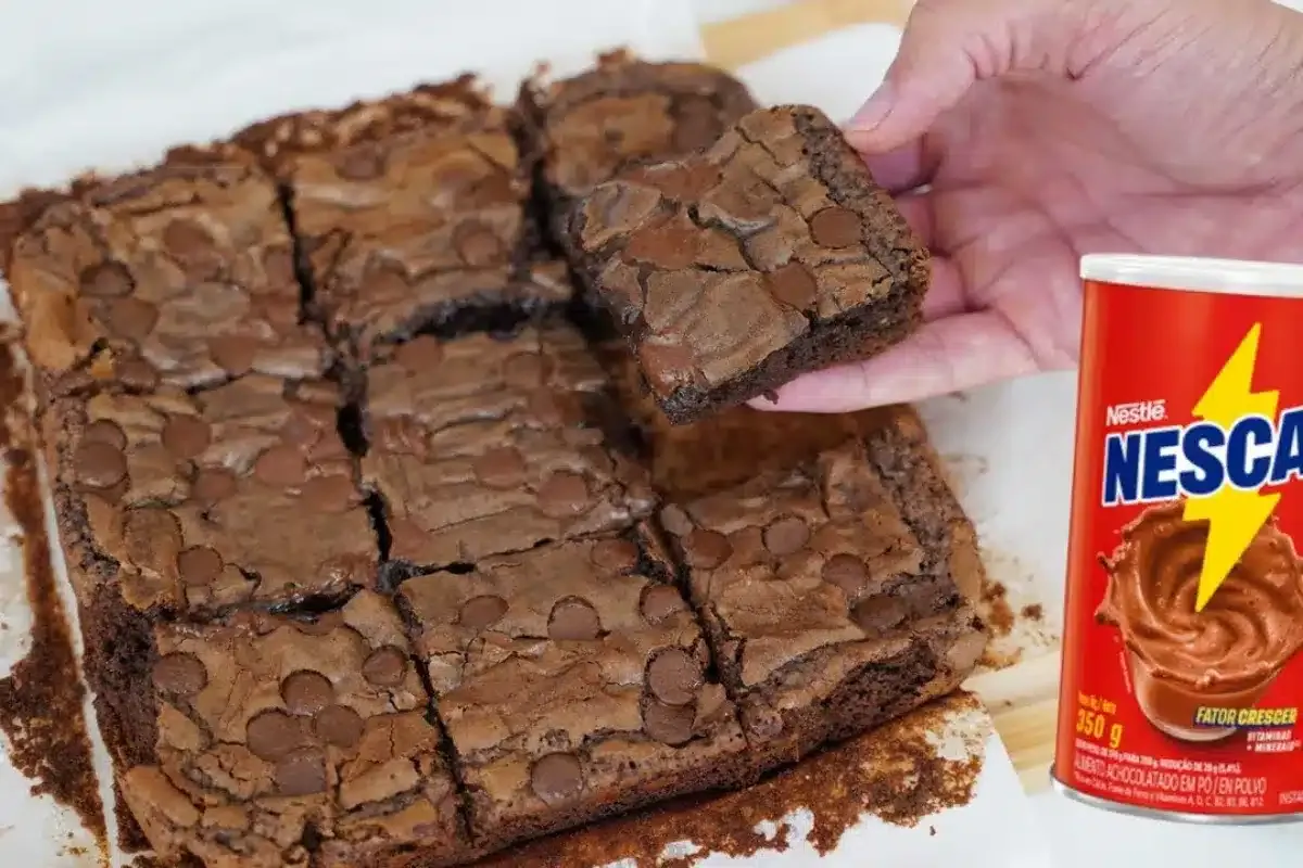 Receita de brownie de nescau: aprenda a melhor e mais fácil forma de preparar esse doce clássico