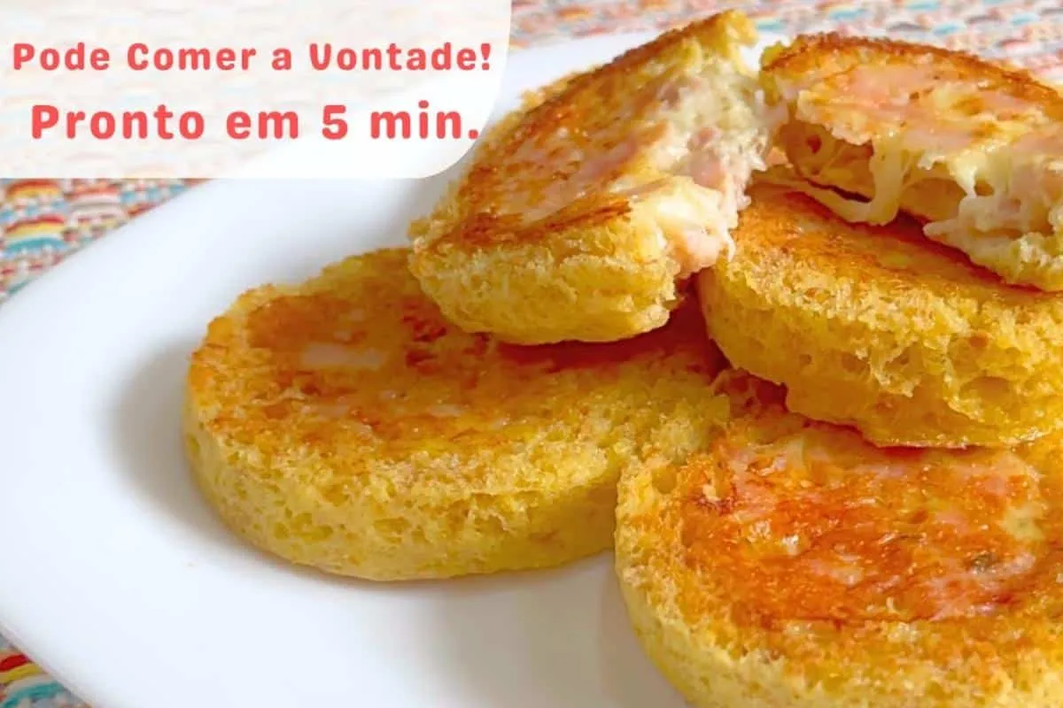 Receita de café da manhã zero carboidrato saudável e nutritivo para quem está de dieta