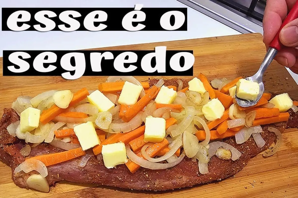 Receita de carne de porco que aprendi em um restaurante que é uma delícia