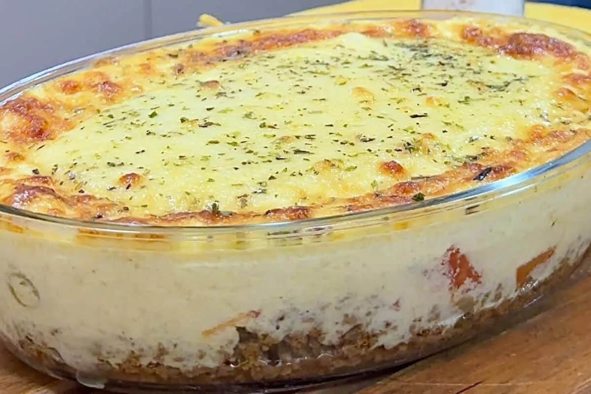 Receita de carne moída com creme de milho para o almoço que fica uma delícia