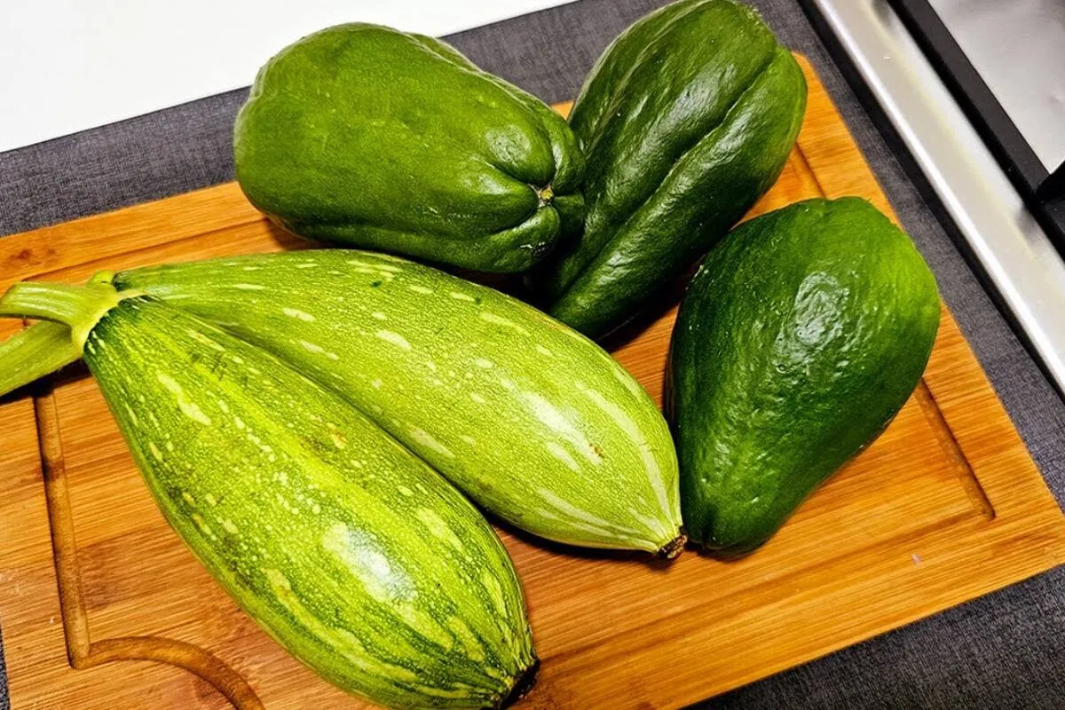 Receita de chuchu que aprendi a fazer para o almoço e adorei o resultado