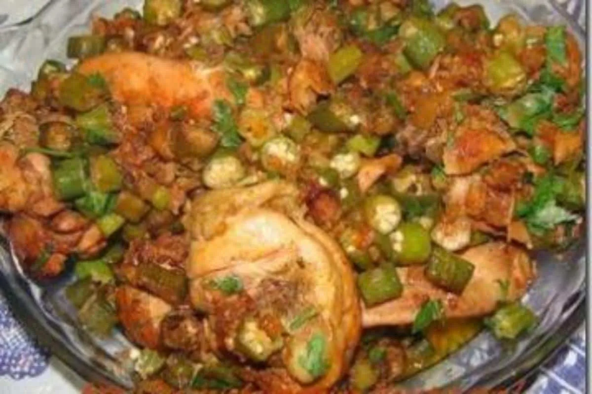 Receita de frango com quiabo da minha avó que é um arraso em domingo de dia dos pais