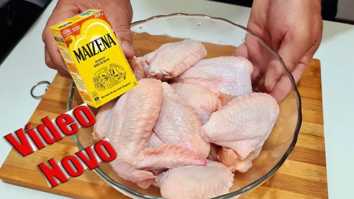 Receita de frango frito crocante e sequinho igual o de restaurante chique