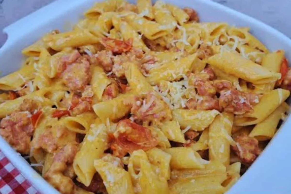 Receita de macarrão cremoso para você fazer rapidinho sem perder tempona cozinha