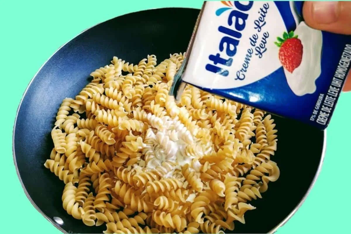 Receita de macarrão que minha família pede para fazer toda semana
