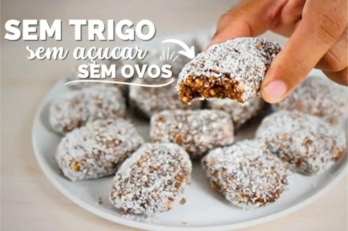 Receita de paçoca caseira sem açúcar e sem ovos para matar a vontade sem sair do regime