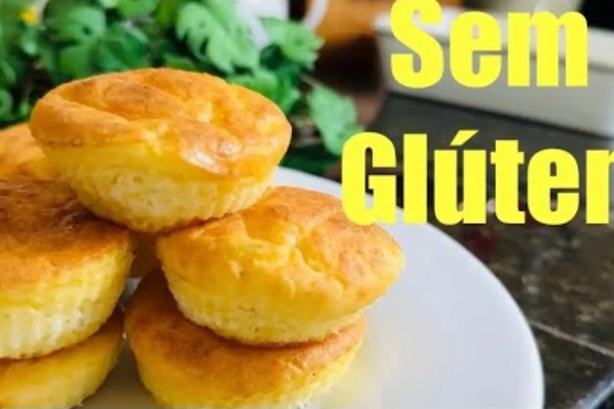 Receita de pãozinho sem trigo mais saudável para fazer rapidinho no café da manhã