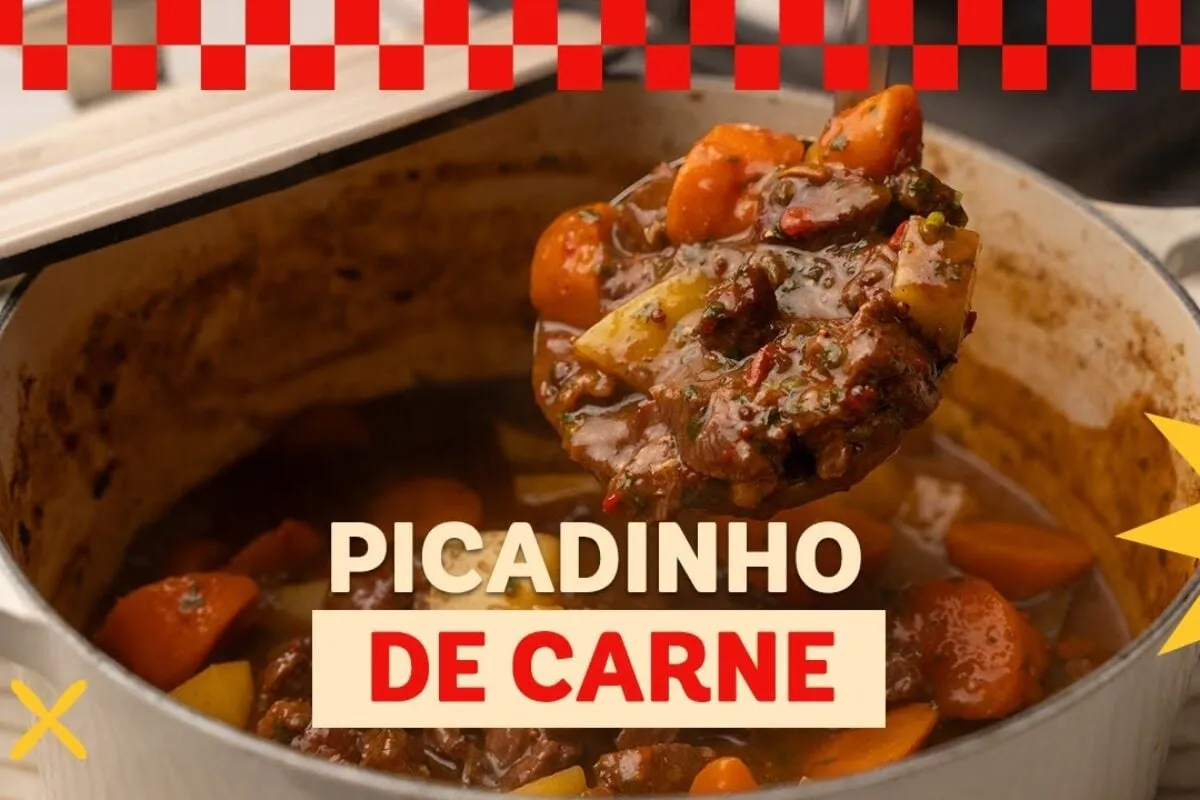 Receita de picadinho de carne de mãe: muito saboroso com aquele caldinho maravilhoso