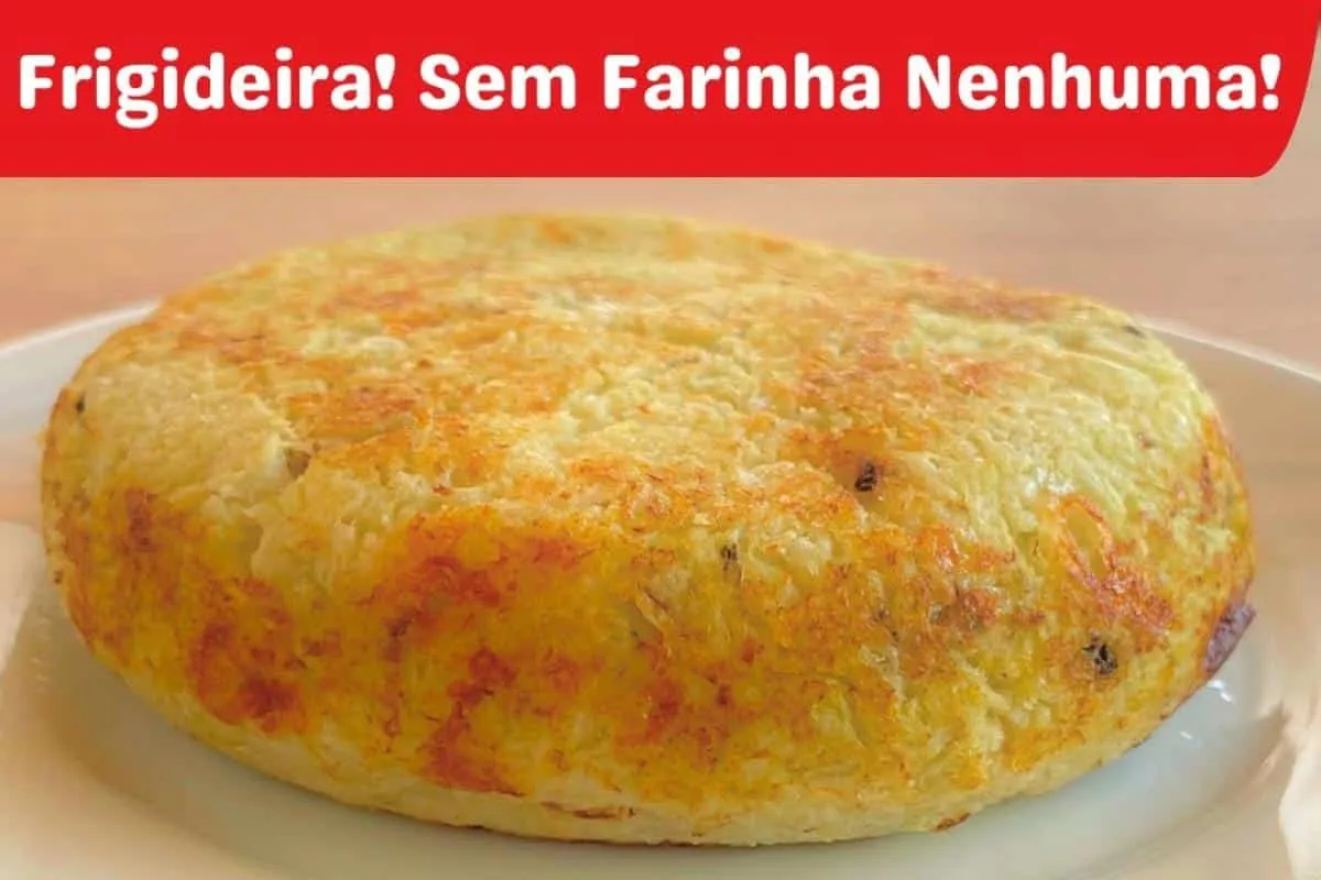 Receita fit de pãozinho de frigideira low carb que não vai nada de farinha