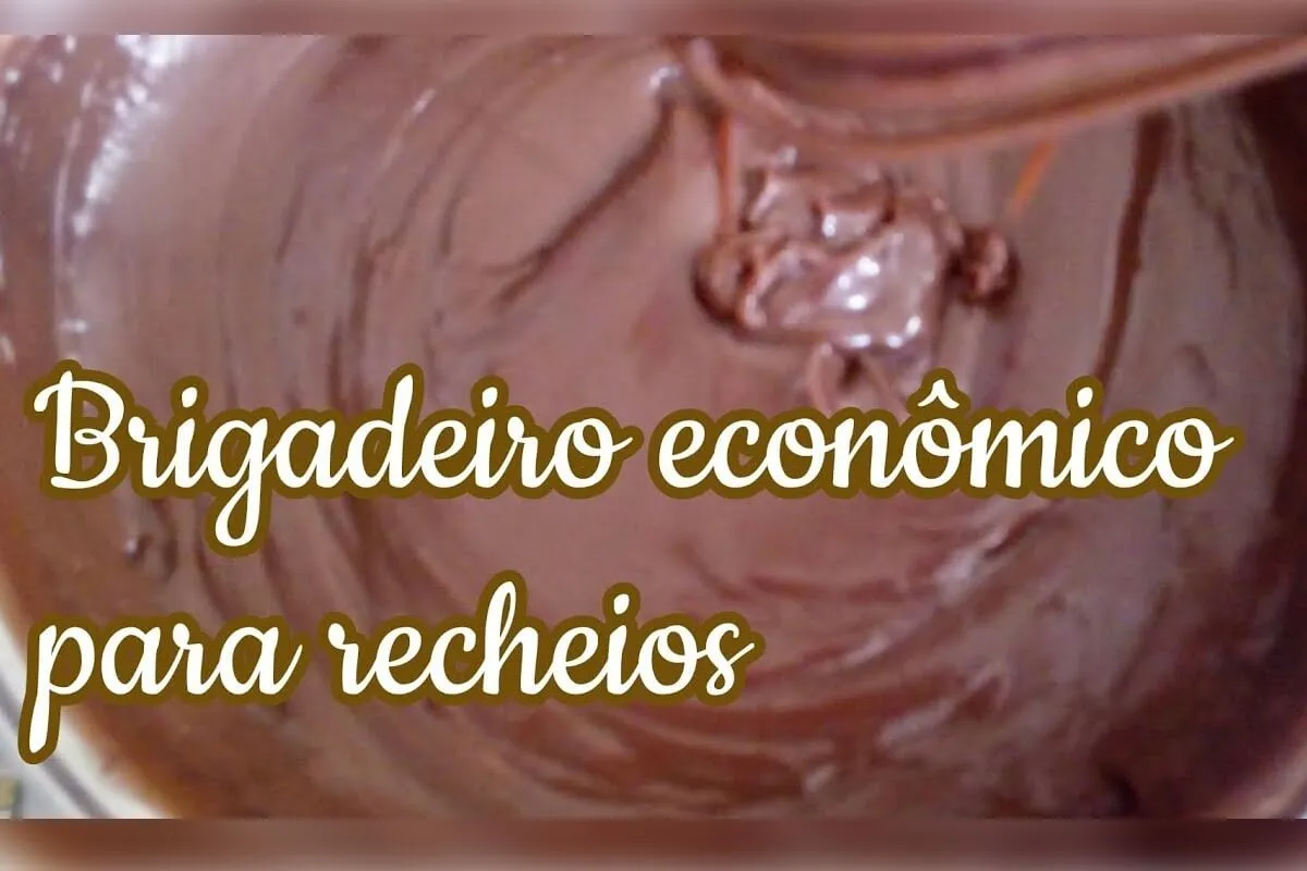 Recheio de brigadeiro para bolos perfeito que não fica muito doce