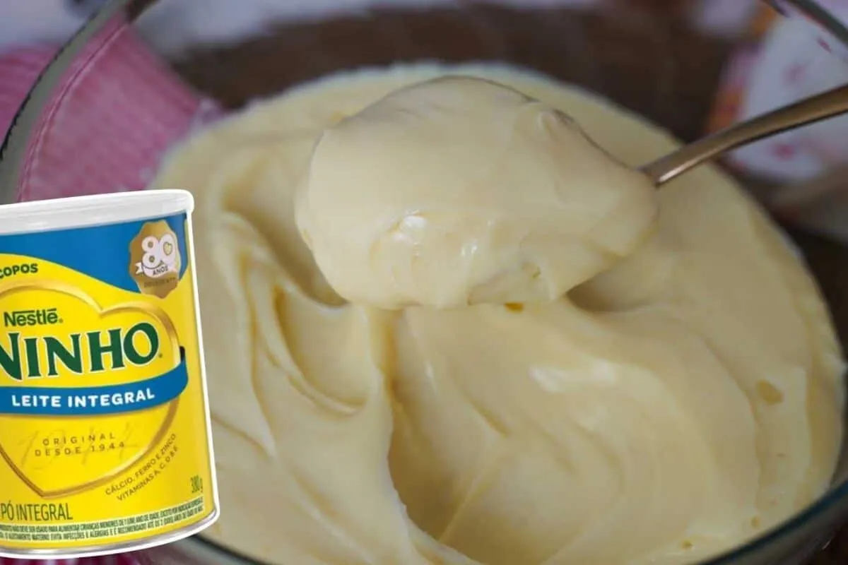 Recheio de leite ninho trufado ideal para bolos e tortas e fica doce na medida certa
