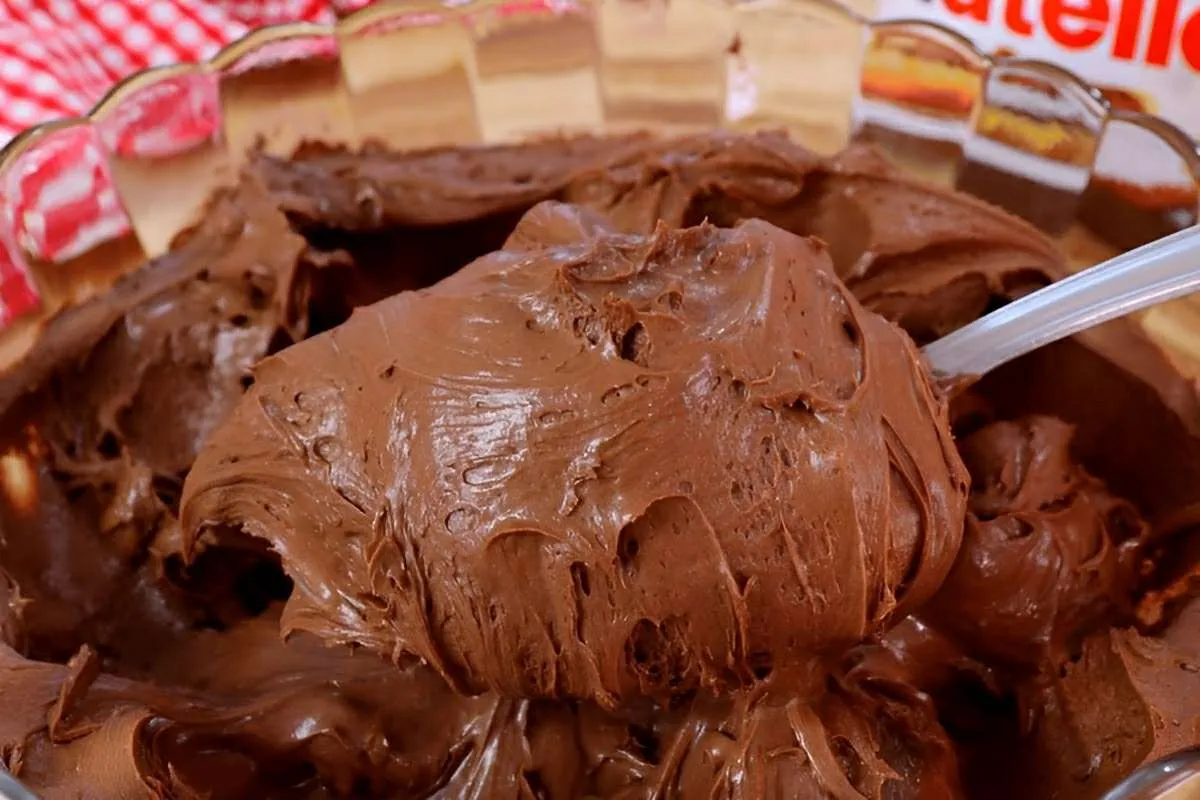 Recheio de Nutella que não vai ao fogo: delicioso consistente e fica pronto rapidinho