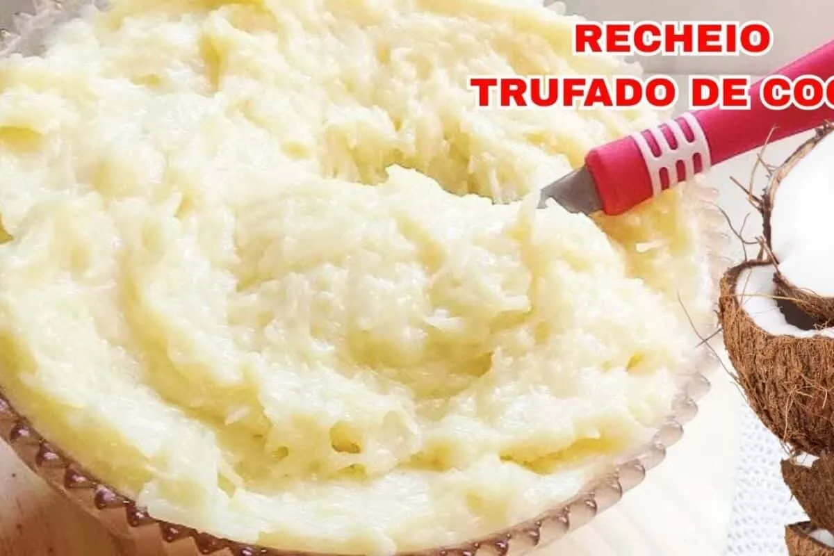 Recheio trufado de coco: perfeito para bolos, trufas, pavês, cones, brownies e sobremesas em geral