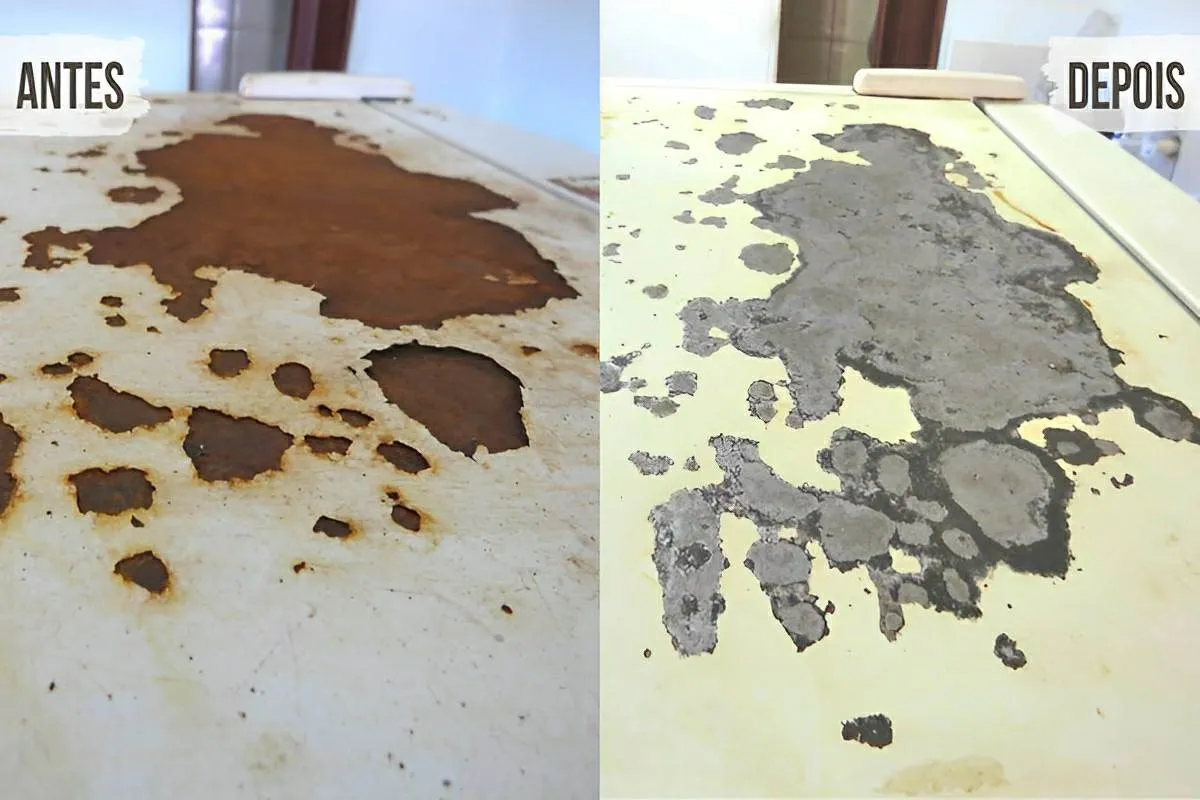 Removedor de ferrugem caseiro feito com apenas 3 ingredientes que você tem em casa