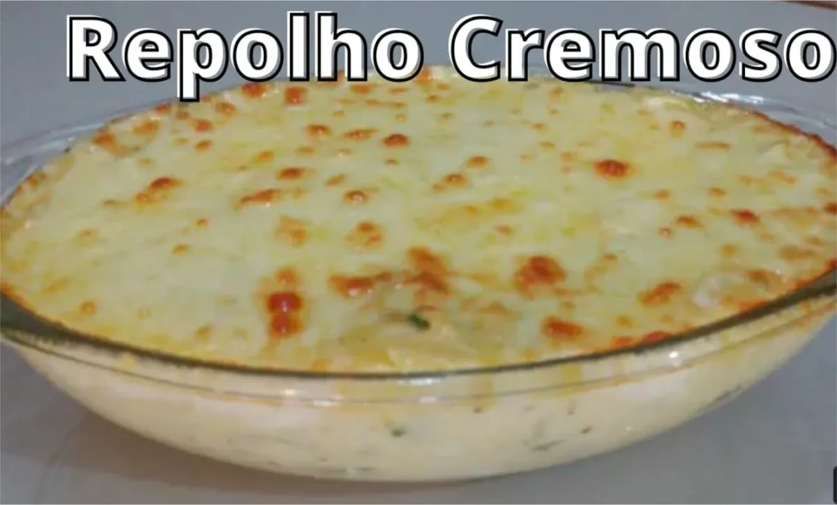 Repolho cremoso e gratinado: uma receita deliciosa para você abrir sua semana