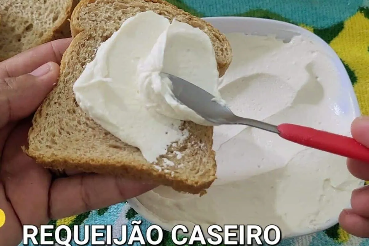 Requeijão caseiro super cremoso e você só precisa de 2 ingredientes para fazer