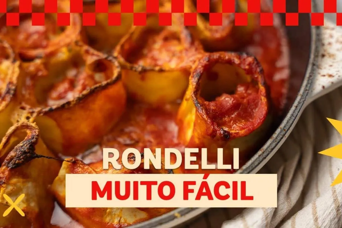 Rondelli de calabresa pronto em 40 minutos para o almoço ou jantar com muito sabor