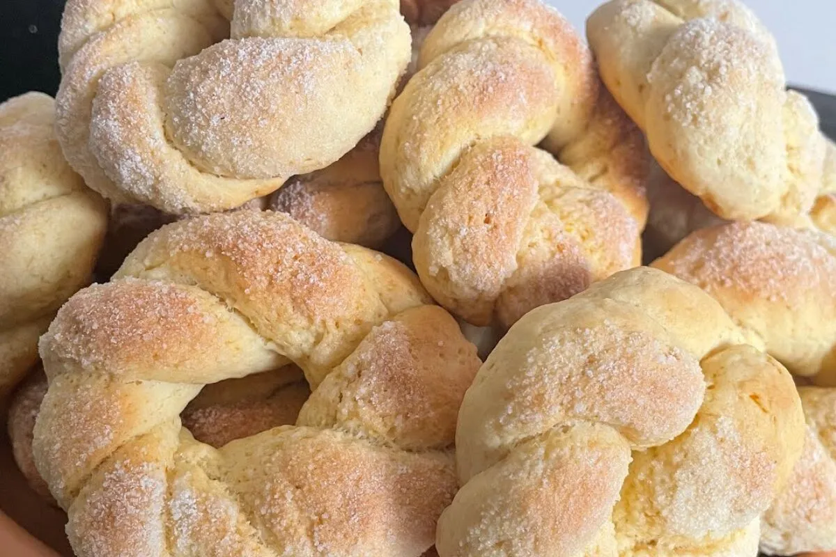 Rosquinha caseira de limão e iogurte com sabor incrível para o lanche da tarde no fim de ano