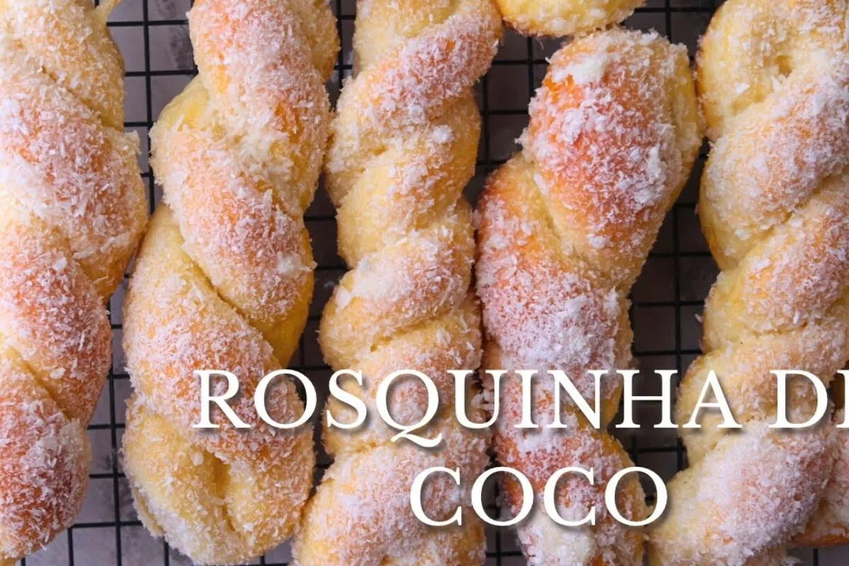 Rosquinha de coco simples e deliciosa com leite condensado que fica super macia