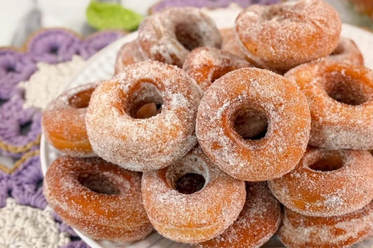 Rosquinha frita de padaria econômicas e macias: agrada todo mundo no café da manhã