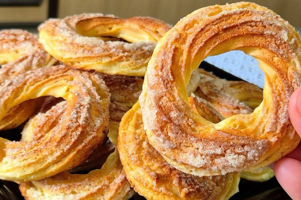 Rosquinhas Samanta sequinhas e leves! Um café da manhã diferente com sabor de infância