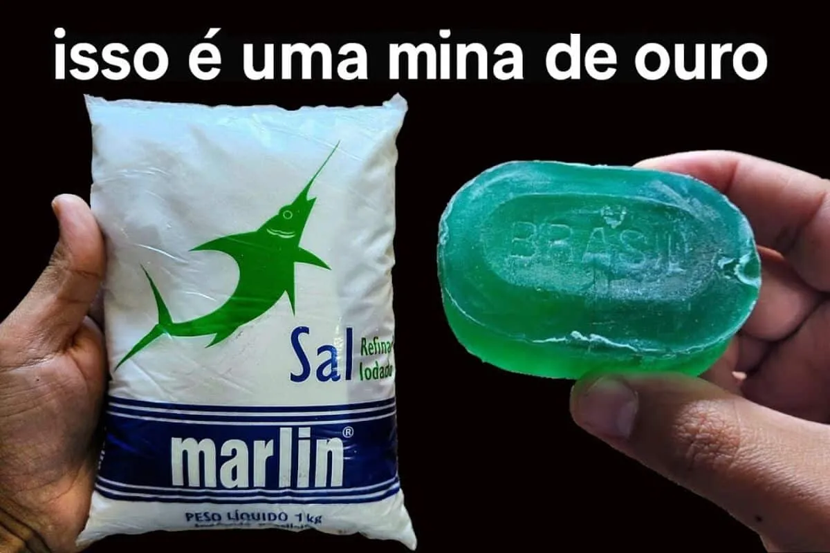 Sabão caseiro para roupas econômico com 3 ingredientes simples que todo mundo tem em casa
