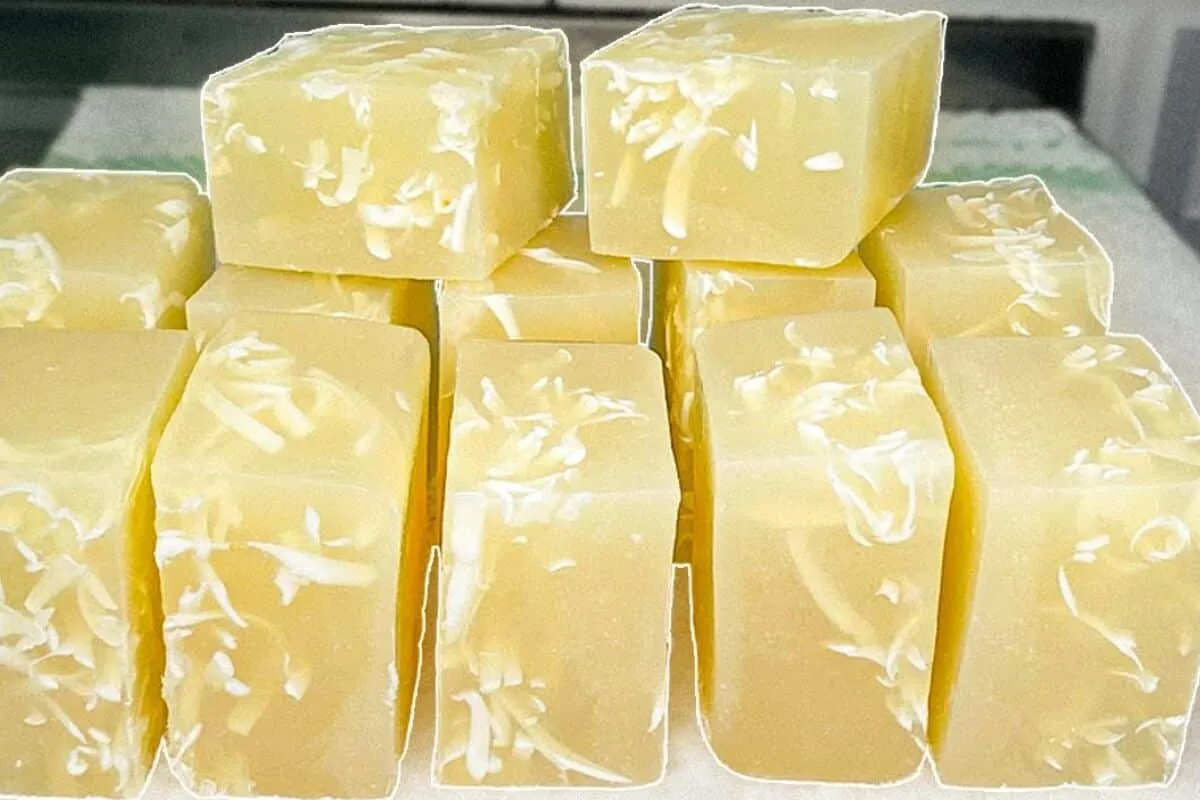 Sabão caseiro sem soda com um segredo para fazer a barra perfeita e econômica