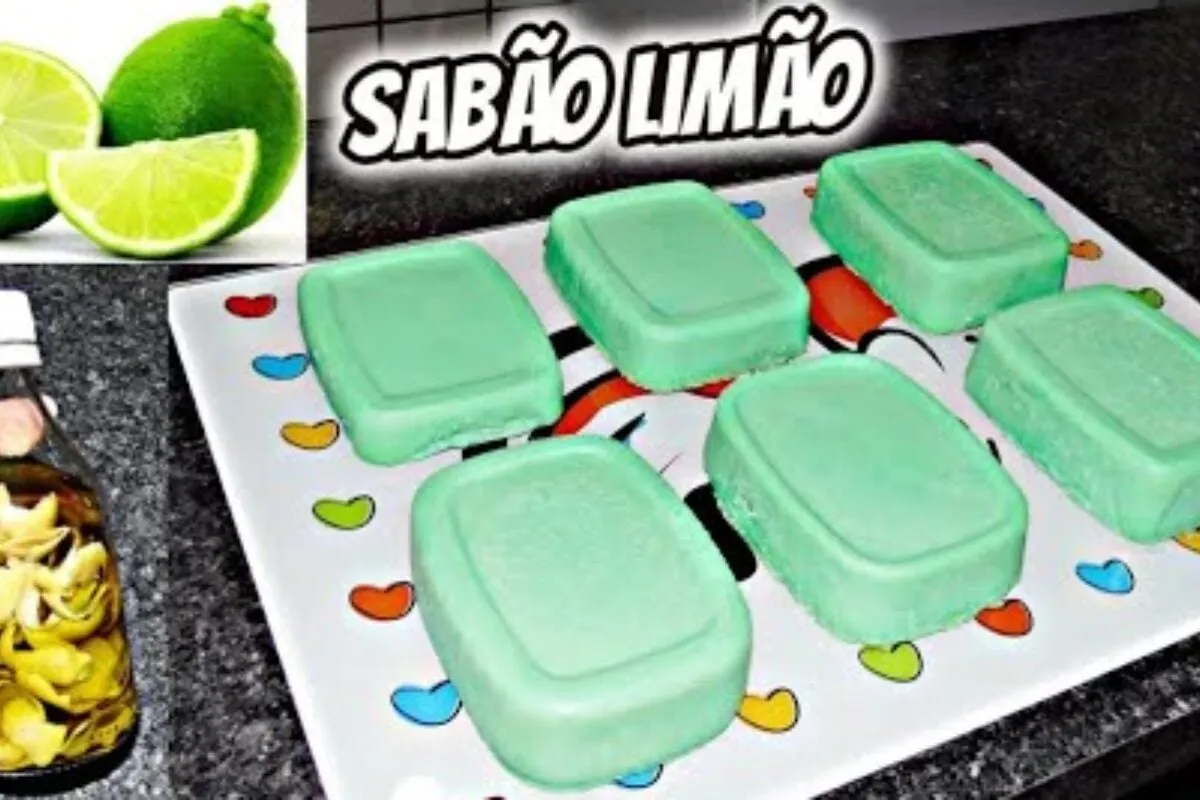 Sabão de limão perfumado e econômico: deixa a casa cheirosa e as roupas macias