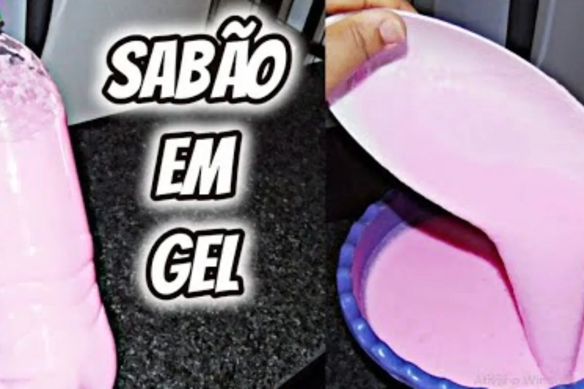 Sabão em gel caseiro econômico no preparo e muito eficiente no dia a dia