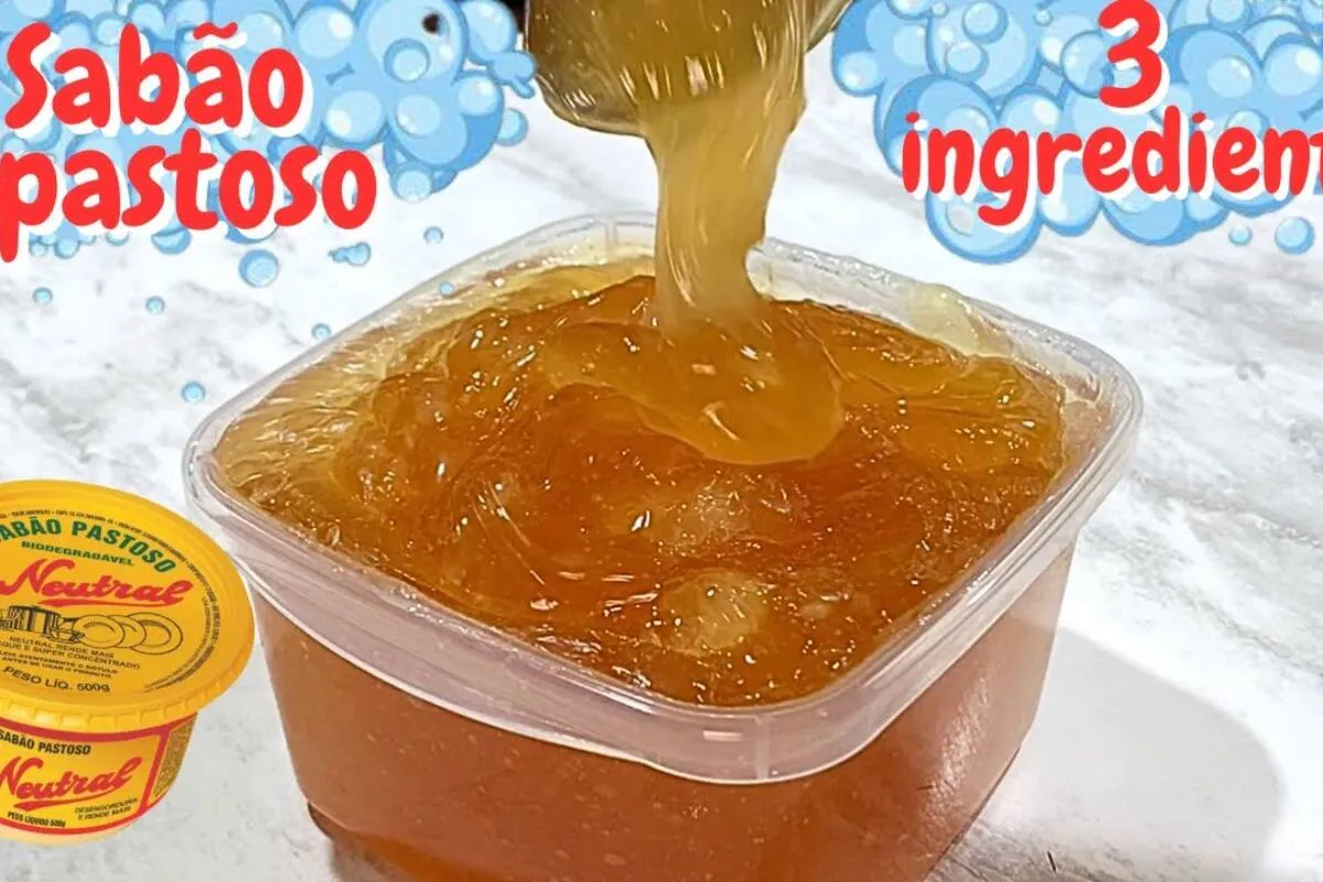 Sabão em pasta poderoso: dá brilho e desengordura suas louças rapidinho