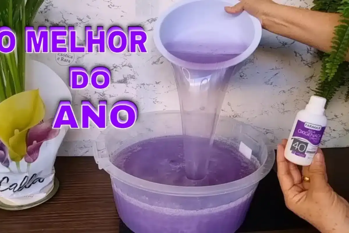 Sabão líquido caseiro: perfumado e concentrado que rende bastante