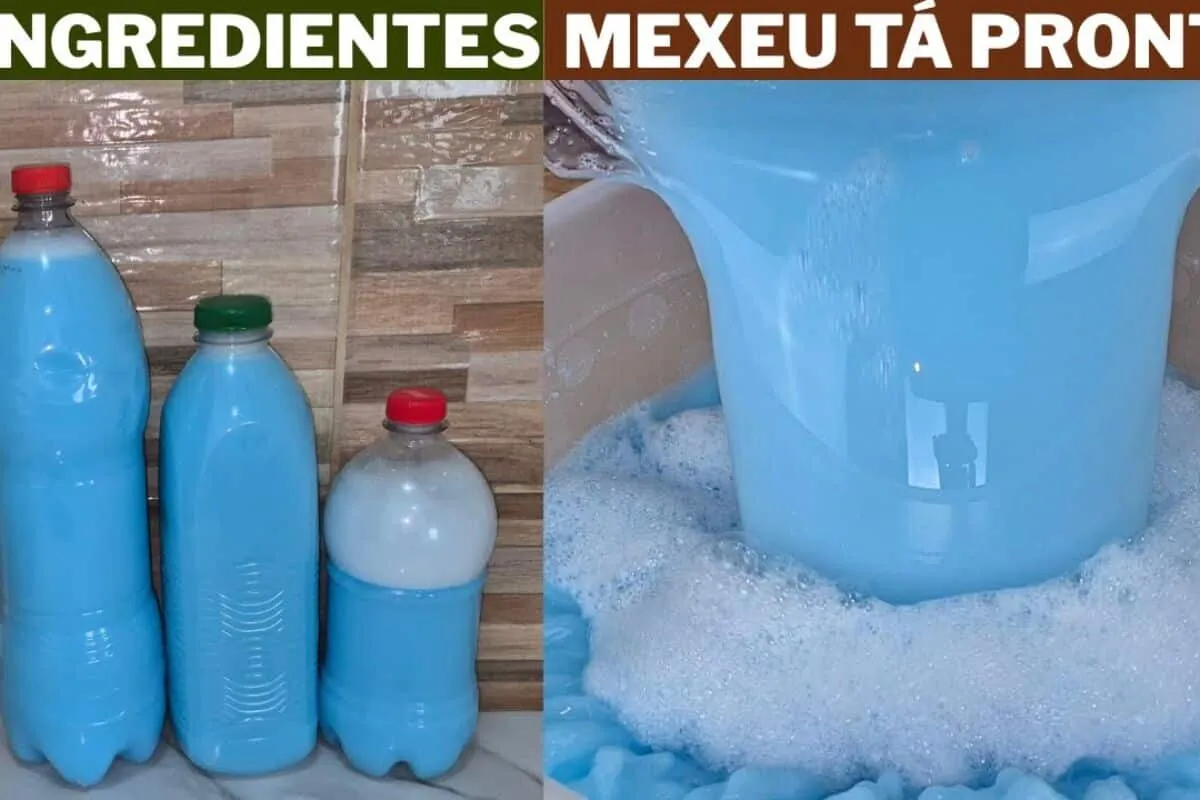 Sabão líquido com 3 ingredientes: econômico e eficiente, você nunca mais vai comprar no mercado