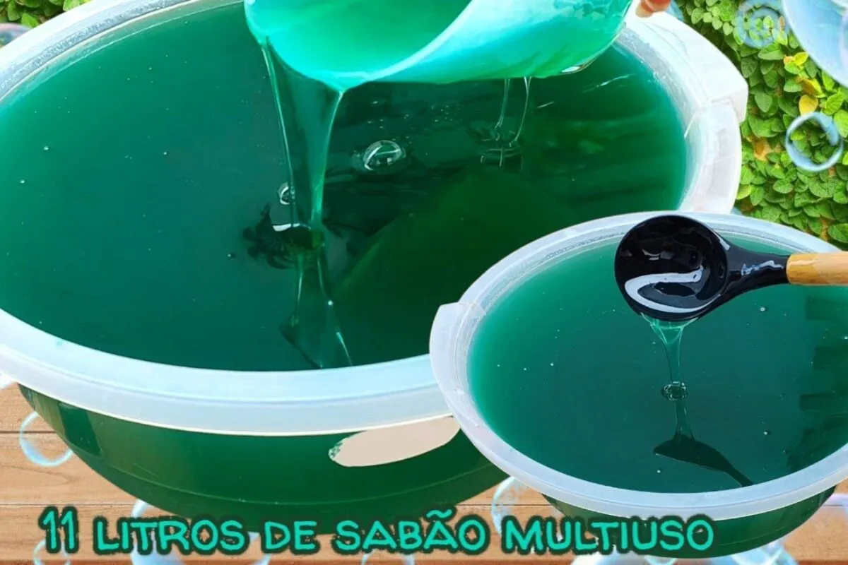 Sabão multiuso caseiro: muito simples e até quem nunca fez consegue acertar o ponto