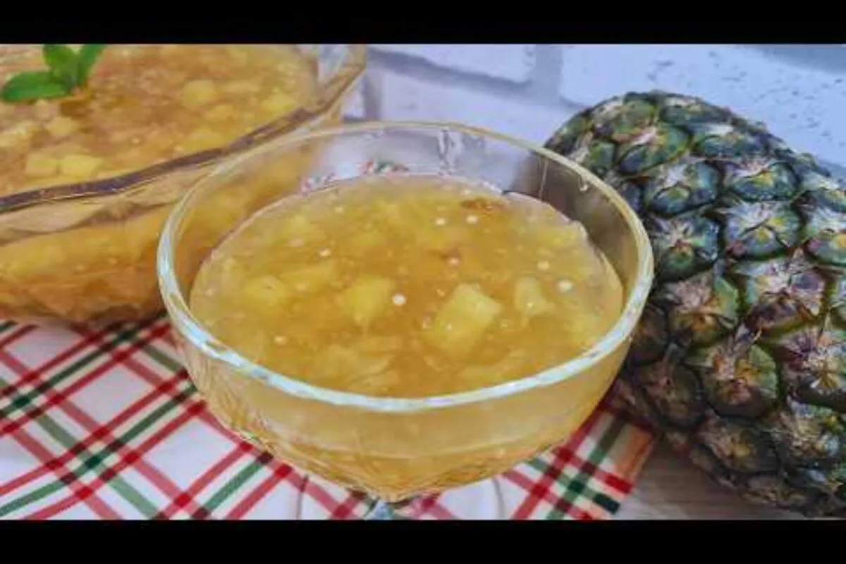 Sagu de abacaxi: uma sobremesa muito cremosa, refrescante, deliciosa e econômica
