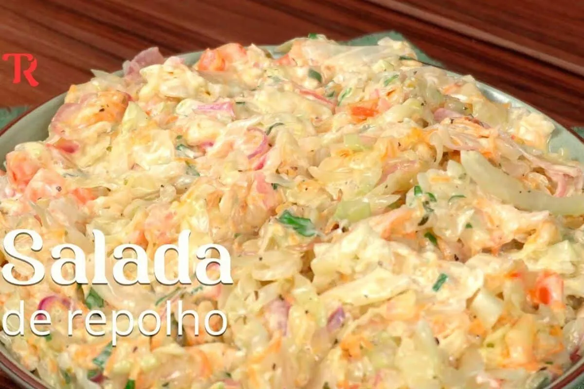 Salada de repolho para churrasco: o acompanhamento perfeito e refrescante para sua carne