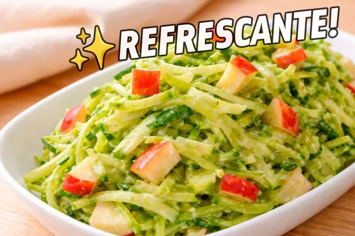 Salada refrescante e diferente : veja como fazer essa opção leve, deliciosa e surpreendente