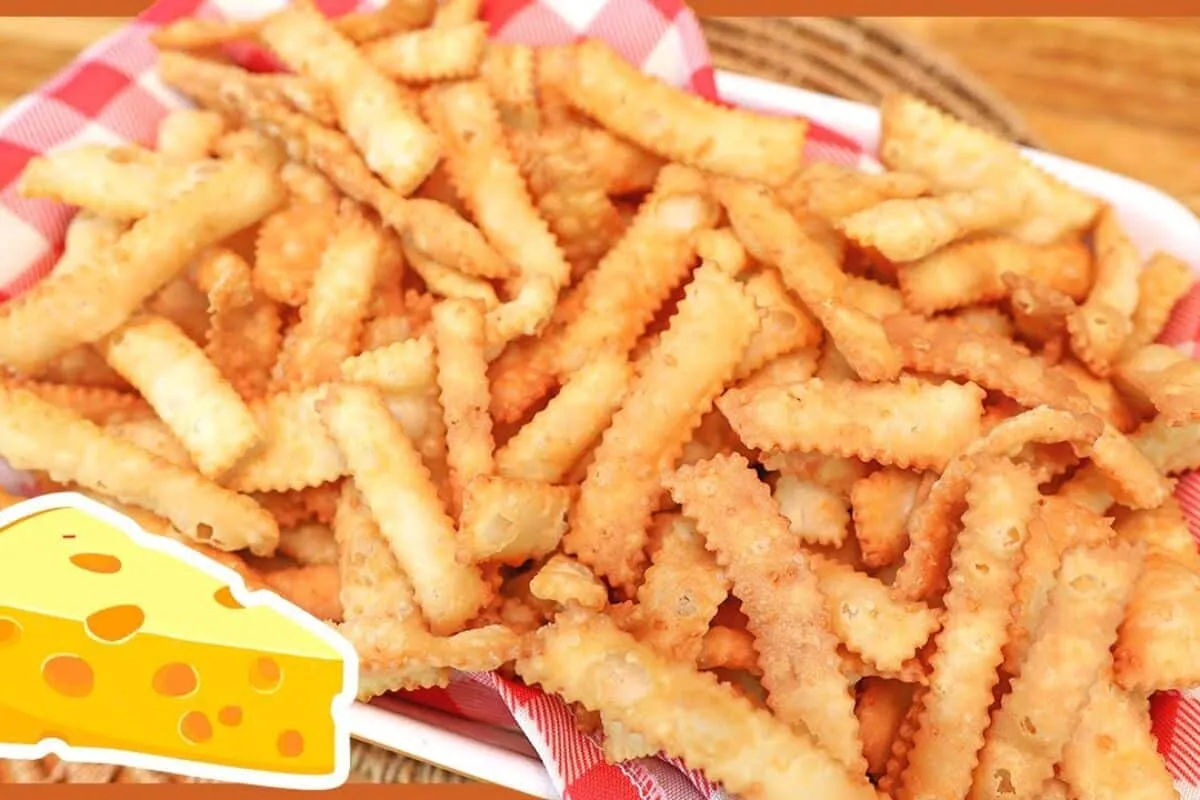 Salgadinho de queijo com 4 ingredientes fácil de fazer e rende muito