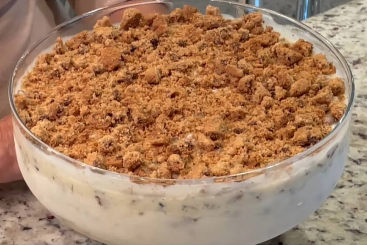 Sobremesa com cookies: uma delícia cremosa e rápida de preparar que vai conquistar toda a família