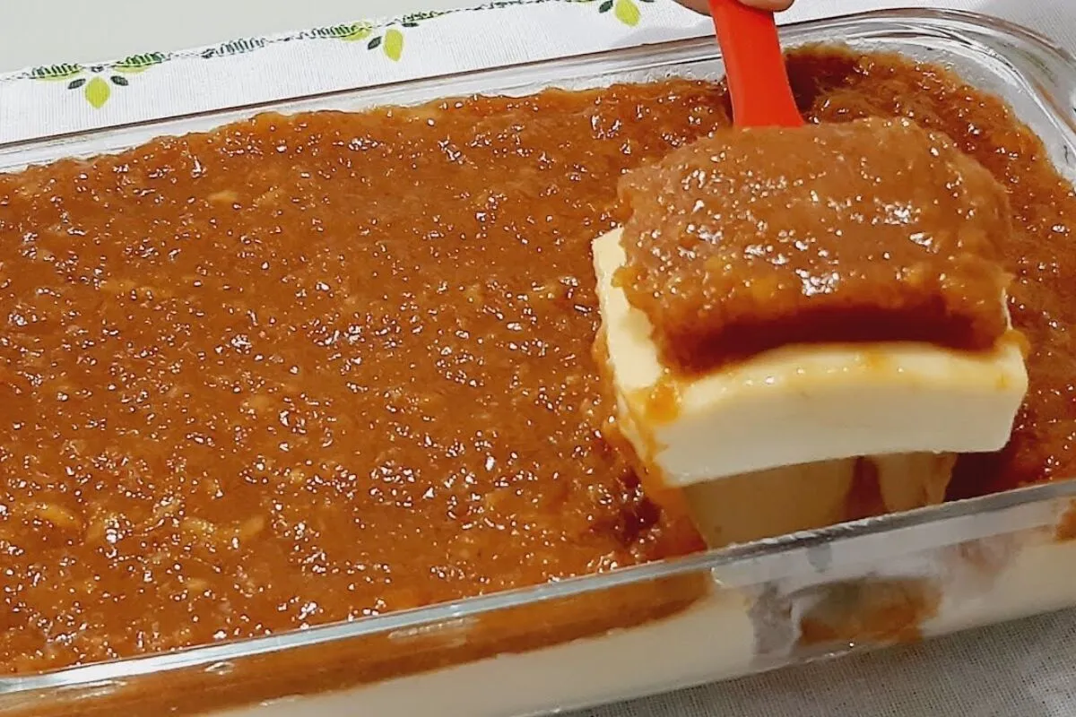 Sobremesa cremosa que chega a derreter na boca e vai surpreender e encantar a todos