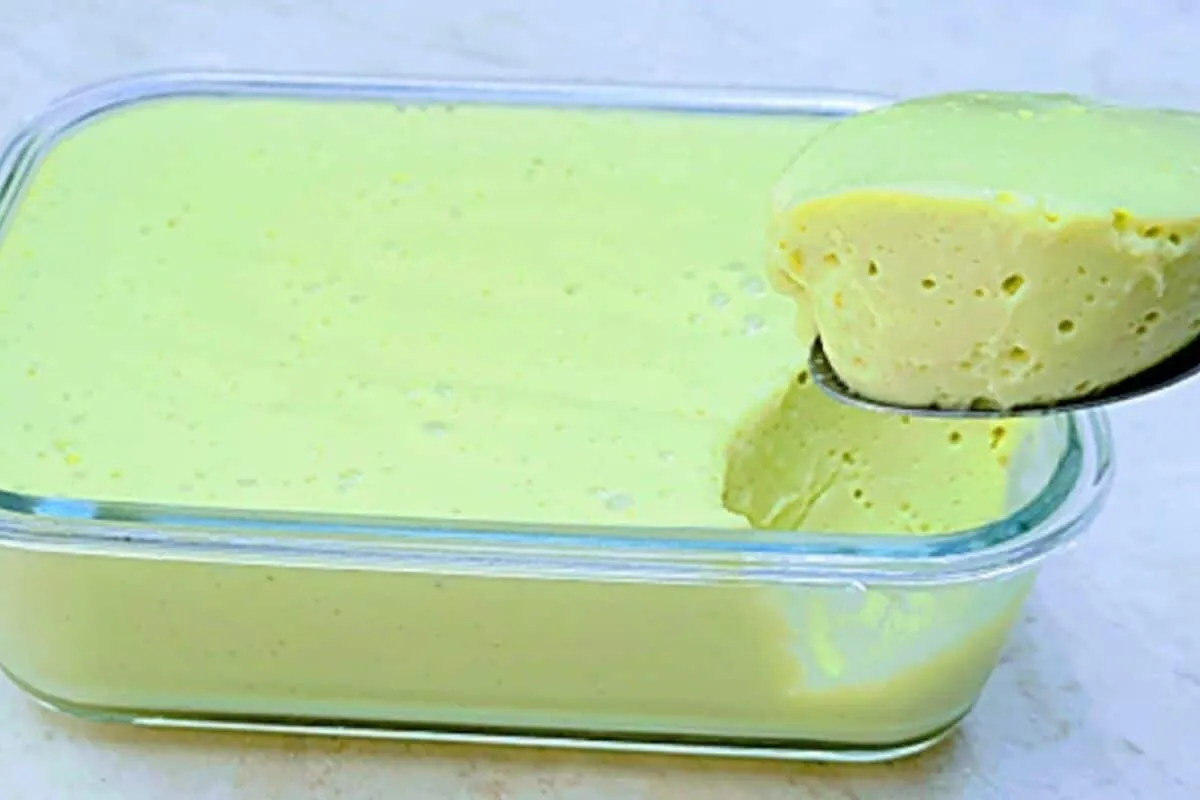 Sobremesa de abacate, uma delícia rápida que você faz com poucos ingredientes e fica divina