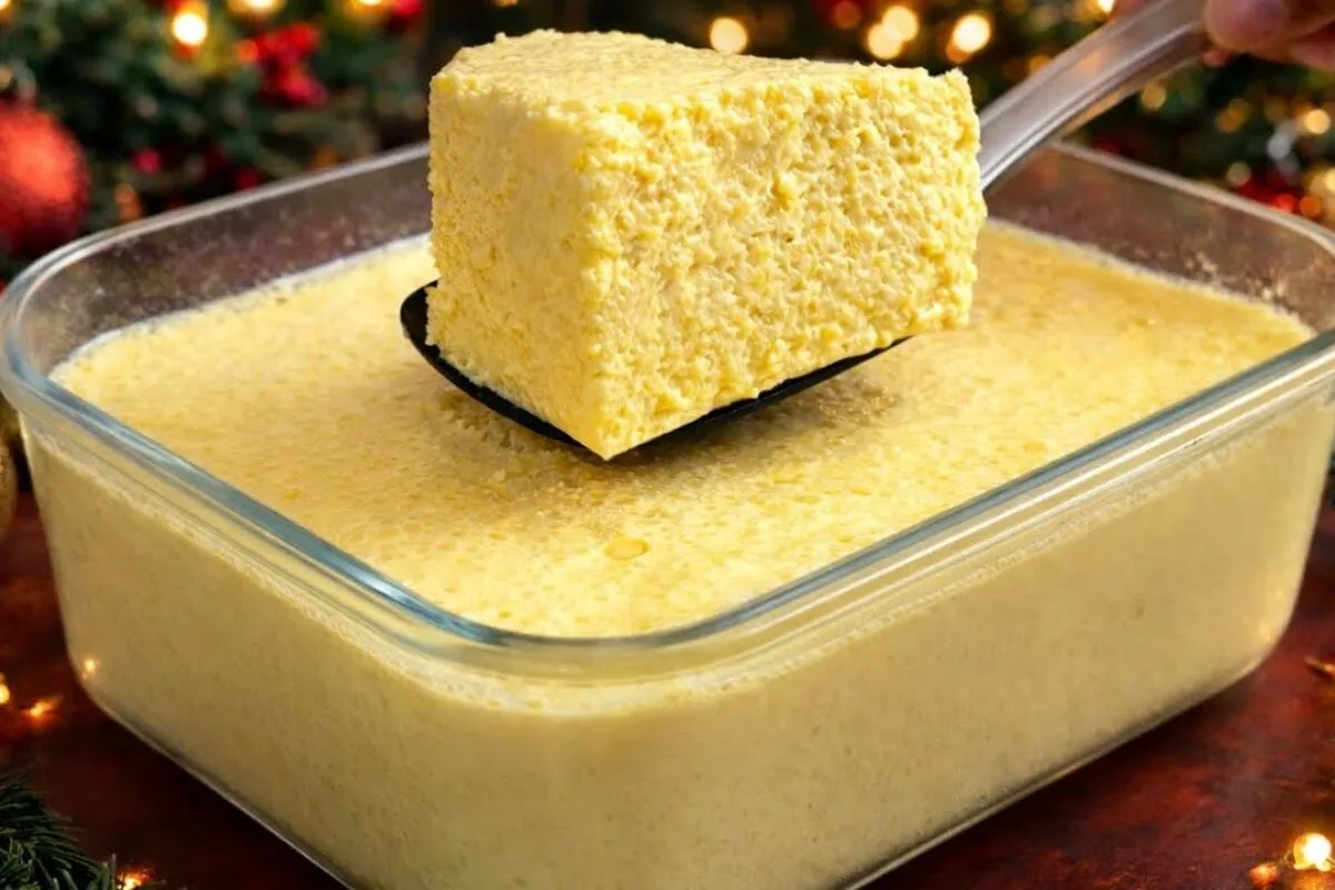 Sobremesa de abacaxi com apenas 3 ingredientes que será um sucesso garantido na sua casa
