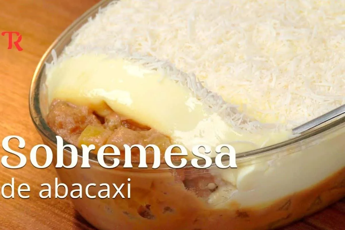 Sobremesa de abacaxi: uma delícia fácil, rápida, cremosa e refrescante que não vai ao fogo