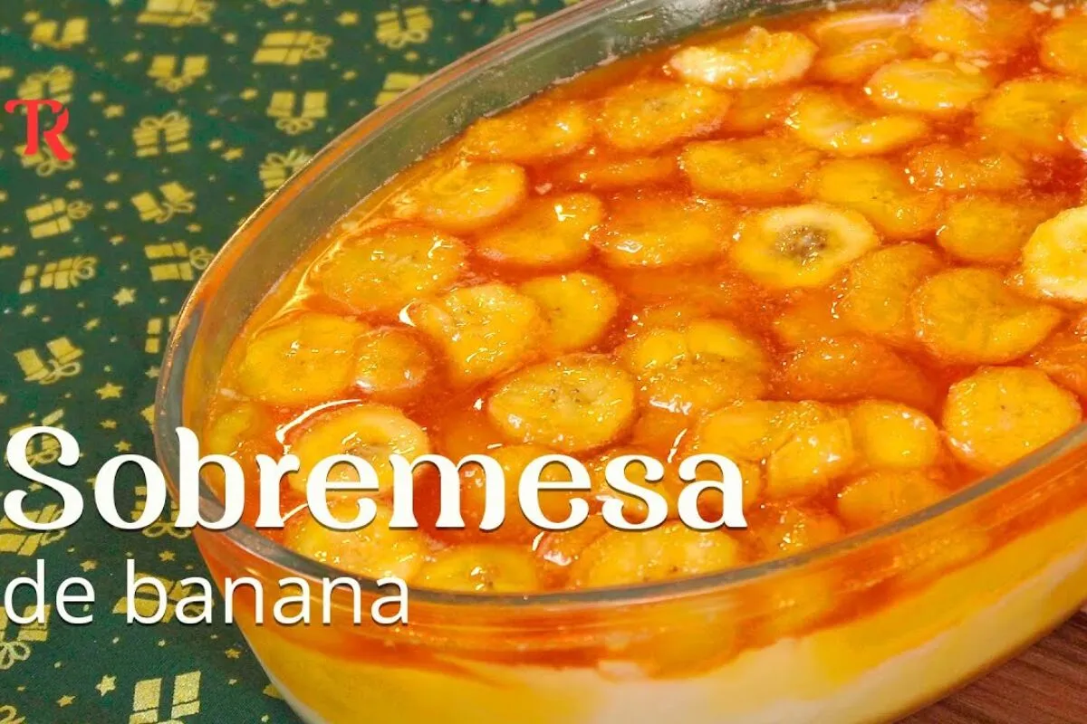 Sobremesa de banana caramelada na travessa: uma receita irresistível que vai encantar a todos