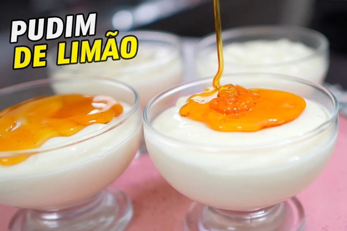 Sobremesa de limão: com poucos ingredientes você faz um doce refrescante e fácil, que vai ser um sucesso em sua casa