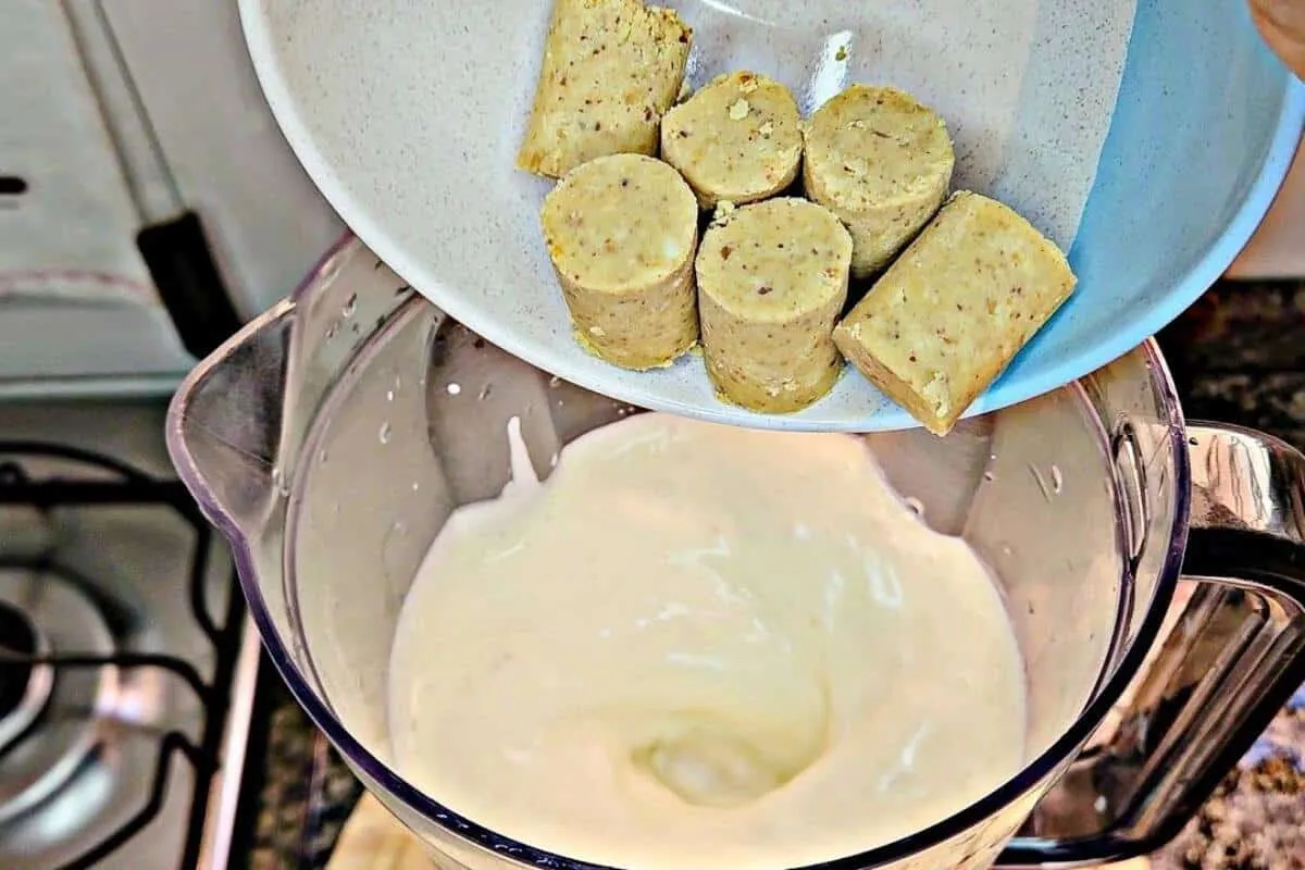 Sobremesa de paçoca no liquidificador super simples de preparar só com ingredientes baratos